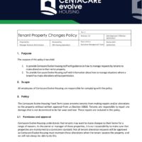 Preview - Tenant Property Changes Policy